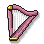 Agawood Lap Harp