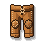 Copper Leather Leggings