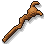 Copperwood Gnarled Staff