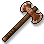Dull Copper Double Axe