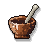 Dull Copper Mortar and Pestle