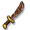 Dull Copper Scimitar