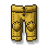 Golden Leather Leggings