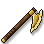 Golden Two-Handed Axe