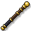 Wood Black Staff