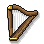 Wood Lap Harp