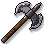 Shadow Iron Large Battle Axe