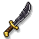 Shadow Iron Scimitar