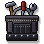 Shadow Leather Tool Bag